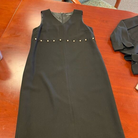 Harve' Benard Evening Pearl  2Pc Suit Dress sz 14 - Picture 2 of 7